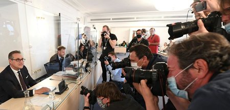 Heinz-Christian Strache vor dem Untersuchungsausschuss zur »Ibiz... Heinz-Christian Strache vor dem Untersuchungsausschuss zur »Ibiz...