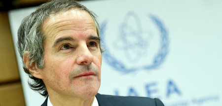 IAEO-Generaldirektor Rafael Grossi am Sitz der Internationalen A
