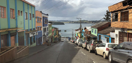 Chiloé ist das Zentrum der chilenischen Lachszucht. »Die Gier na... Chiloé ist das Zentrum der chilenischen Lachszucht. »Die Gier na...