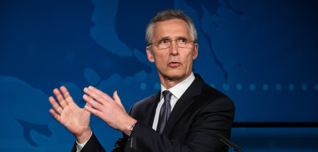 Jens Stoltenberg, Generalsekretär der NATO (Brüssel, 15.4.2020)