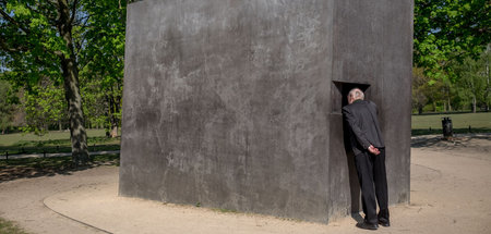 Denkmal für die von den Nazis verfolgten Homosexuellen im Berlin...