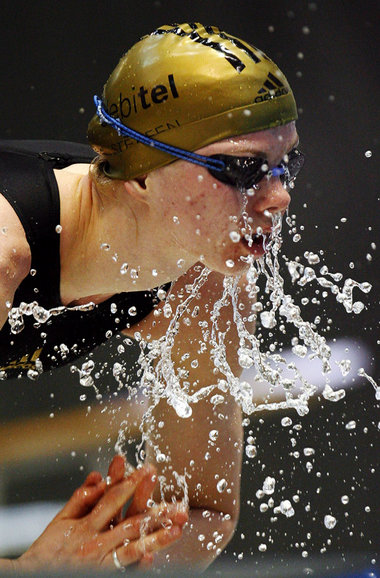Hat die besten Chancen auf die 100. Medaille für Berlin: Britta ... Hat die besten Chancen auf die 100. Medaille für Berlin: Britta ...