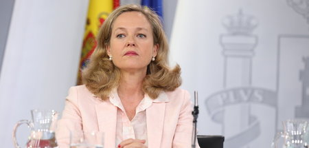 Spaniens Wirtschaftsministerin Nadia Calvino will Chefin der Eur... Spaniens Wirtschaftsministerin Nadia Calvino will Chefin der Eur...