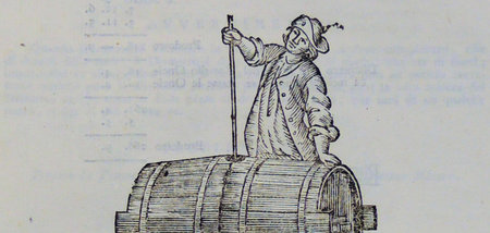 Strategie des Fassaufmachens: »Euclide in campagna« (1800), Zeic...