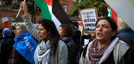 Demonstration für Palästina: Die BDS-Bewegung und die Französisc...