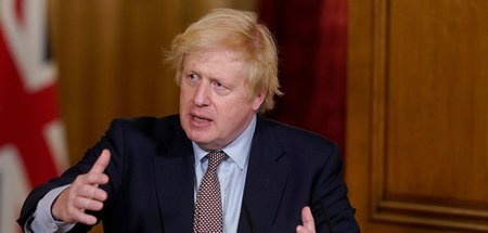 In Bedrängnis: Großbritanniens Premierminister Boris Johnson in ...