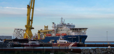 Erregt den Zorn Washingtons: Russisches Verlegeschiff im Hafen M...