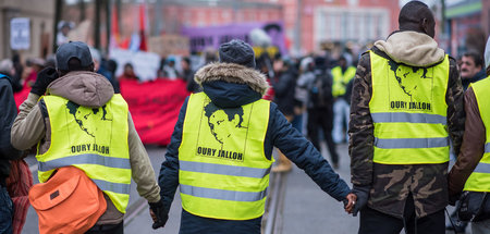 Demonstration in Dessau (7.1.2018)