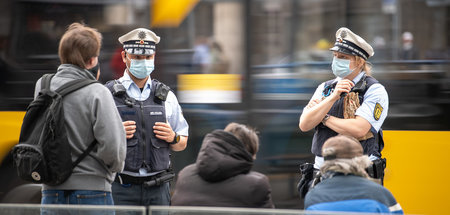 Verstöße gegen Hygieneregeln im öffentlichen Raum werden wohl vi...