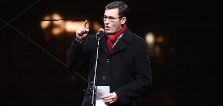 Budapests Oberbürgermeister Gergely Karacsony (9.12.2019) Budapests Oberbürgermeister Gergely Karacsony (9.12.2019)