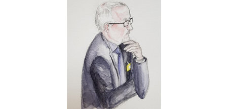 T. M. vom Bundeskriminalamt am Donnerstag im Zeugenstand des Unt...