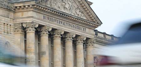 Das Bundesverwaltungsgericht in Leipzig