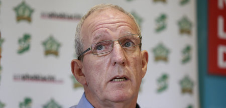 Der nordirische Sinn-Féin-Vorsitzende Robert »Bobby« Storey auf ...