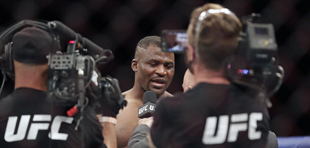 Bezahlt sie endlich: Der UFC-Kämpfer Francis Ngannou (10.5.2020)
