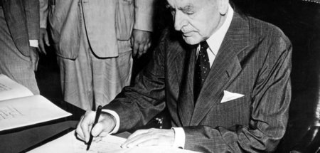 »Vater der Vereinten Nationen«: Cordell Hull, bis 1944 US-Außenm...