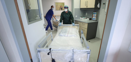 Der große Einsatz der Klinikbeschäftigten wird bislang nicht hon...