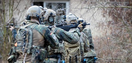 Werden angeblich gebraucht: Soldaten des Kommandos Spezialkräfte...