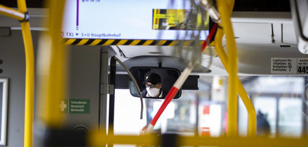 An vorderster Front: Beschäftigte im öffentlichen Nahverkehr kön... An vorderster Front: Beschäftigte im öffentlichen Nahverkehr kön...