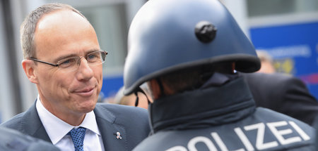 Hessens Innenminister Peter Beuth (CDU) (Wiesbaden, 22.4.2016)