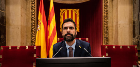 In Madrid nicht sonderlich beliebt: Kataloniens Parlamentspräsid
