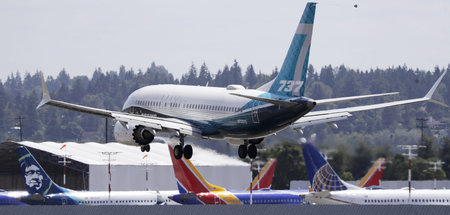 Darf weiterhin nur zu Testzwecken abheben: die Boeing 737 Max (S