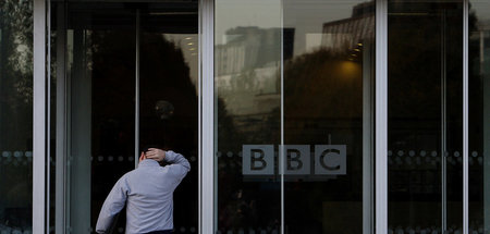 BBC-Zentrale in London: Auch beim britischen Leitmedium ist Jobk...