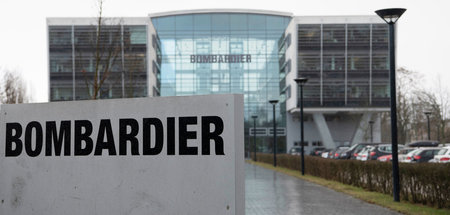 Auch die Beschäftigten des Brandenburger Bombardier-Werks Hennig