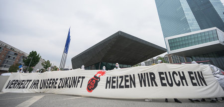 Wollen einheizen: Aktivisten von »Ende Gelände« am Donnerstag vo...