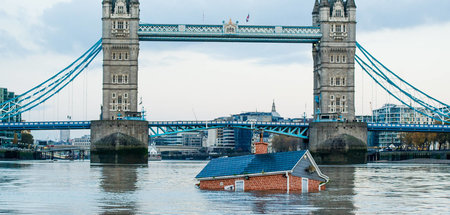 In England steht manchen Mietern das Wasser bereits höher als bi...