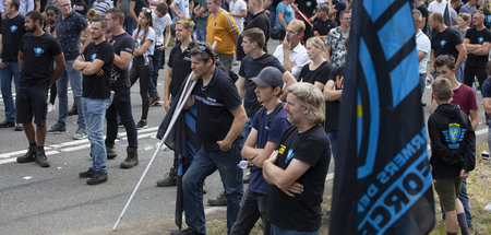 Vor Ort: Die »Farmers Defense Force« rief am Mittwoch zum Protes...