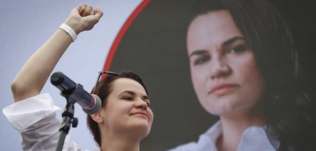 Will Präsident Alexander Lukaschenko herausfordern: Swetlana Tic...