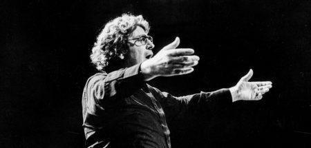Mikis Theodorakis, geboren am 29. Juli 1925 auf der griechischen...