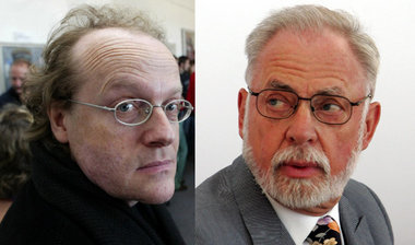 Hat’s eingefädelt: Thomas Flierl. Hat’s eingestrichen: Peter Dus...