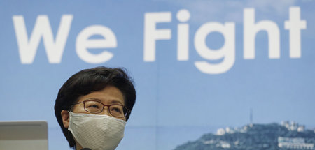 Die Regierungschefin der chinesischen Sonderverwaltungsregion Ho
