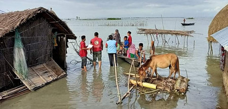 Schon heute kämpfen viele Menschen in Bangladesch wegen der Klim...