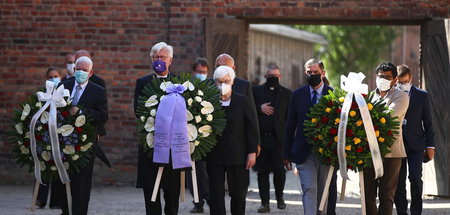 Vertreter des Zentralrats der Juden in Deutschland, des Zentralr...