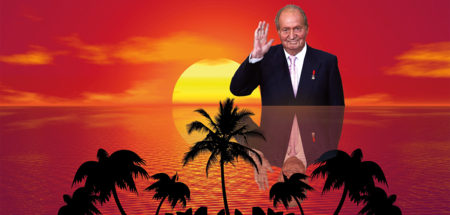 Palmen statt Gerichtssaal: Juan Carlos I. hat sich laut Medienbe...