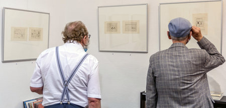 Eröffnung der Ausstellung von Arno Mohr in der Ladengalerie der ... Eröffnung der Ausstellung von Arno Mohr in der Ladengalerie der ...
