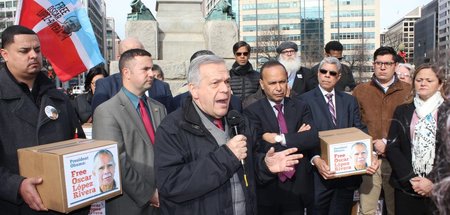 José López, Mitbegründer des Puerto Rican Cultural Center, kämpf...