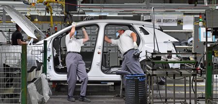 Kurzarbeit betraf zwischenzeitlich ganze Branchen, die Automobil...