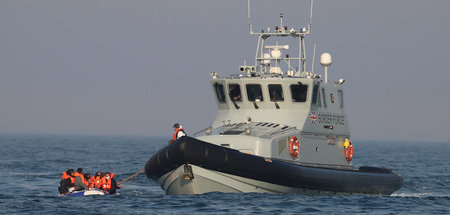 Von der Küstenwache gestoppt: Das britische Innenministerium wil...