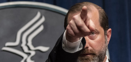 Ein durchschaubares Manöver: US-Gesundheitsminister Azar lobte T...