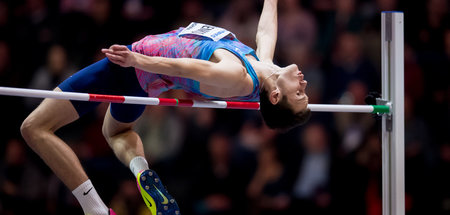 Danil Lyssenko bei der Hallen-WM im März 2018