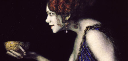 Tilla Durieux (Ölgemälde von Franz von Stuck) um 1913 Tilla Durieux (Ölgemälde von Franz von Stuck) um 1913