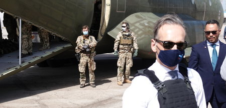 Bundesaußenminister Heiko Maas (SPD) will, dass die Waffen in Li...