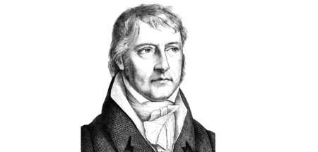 Georg Wilhelm ­Friedrich Hegel, Kupferstich, 19. Jahrhundert