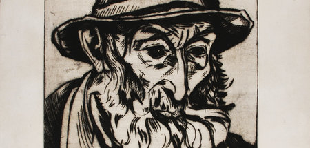 Peter August Böckstiegel: Bauer aus Arrode (Thorlümke), 1924, Ra...