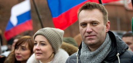 Damals fit: Alexej Nawalny 2017 in Moskau (26.2.2020)