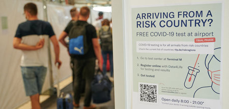 Rückkehr aus dem Risikogebiet könnte künftig wieder Quarantäne b...