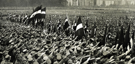 Wahlkampf im Mai 1932 in Braunschweig: Die Naziprügelbande SA ma...